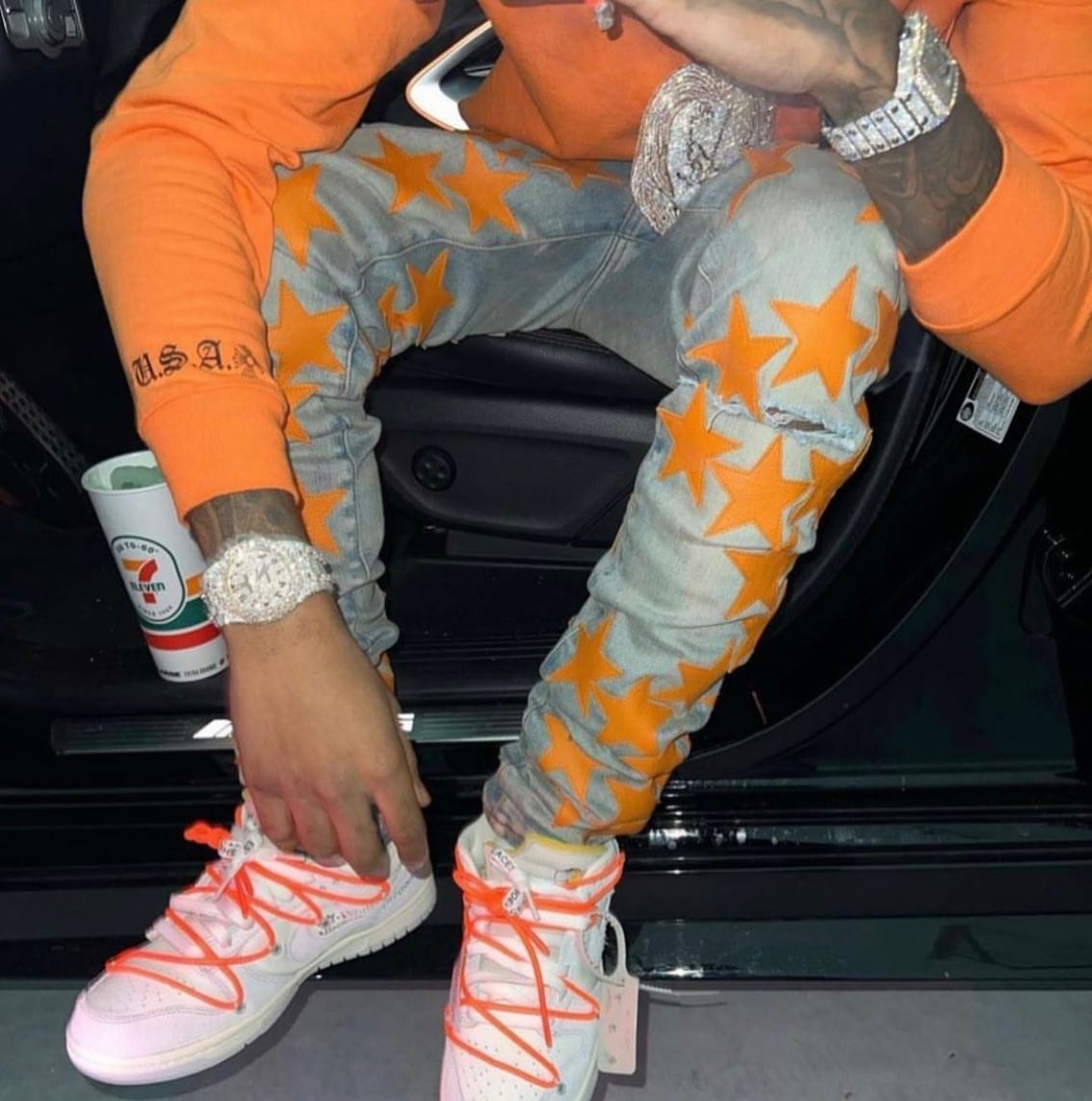 Nofacebaby Orange Star Drip