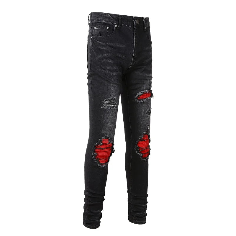 NFB Red Effect Jeans
