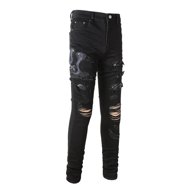 Nofacebaby Snake Jeans