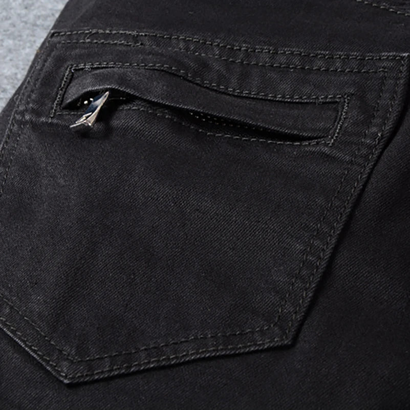 Nofacebaby Black Biker Drip