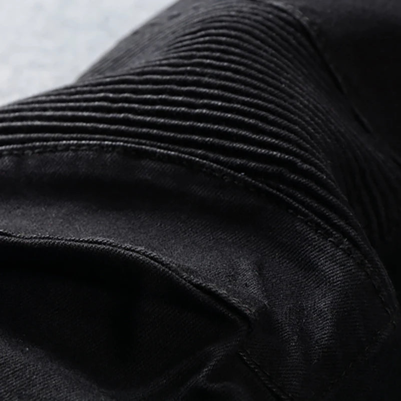 Nofacebaby Black Biker Drip