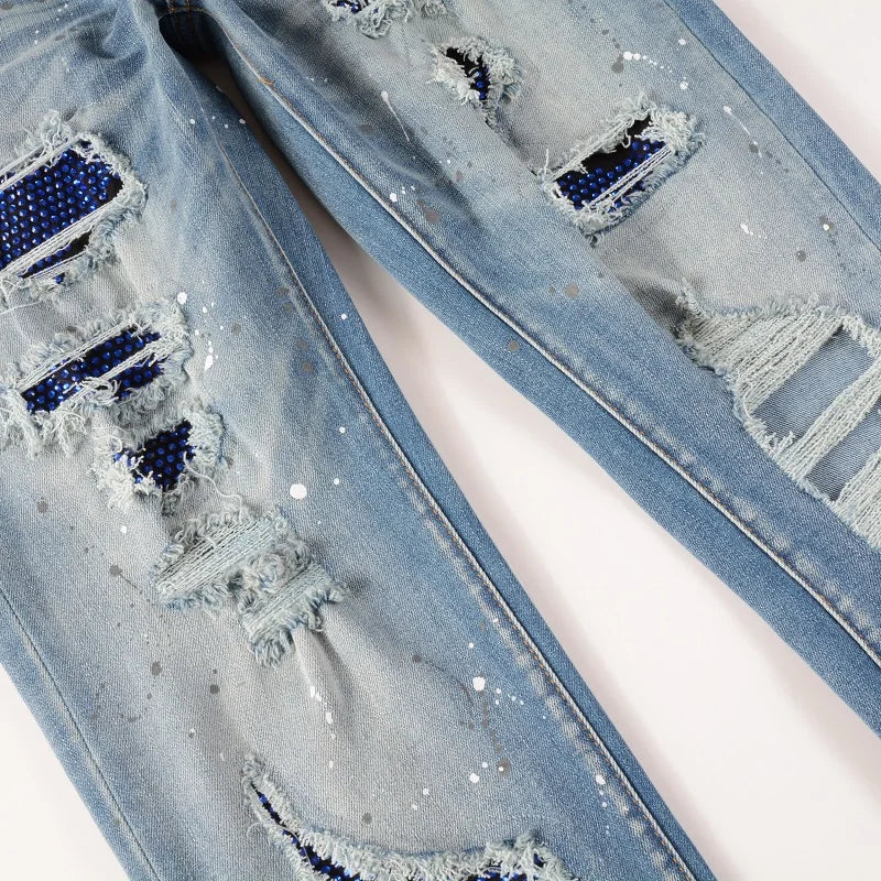 Nofacebaby Blue Crystal Eye
