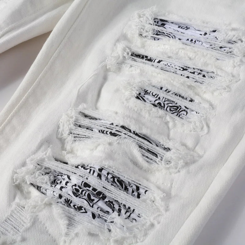 NFB White Bandana