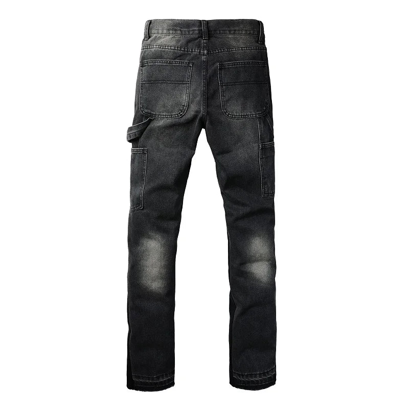 NƑB - Dark Gray Flared