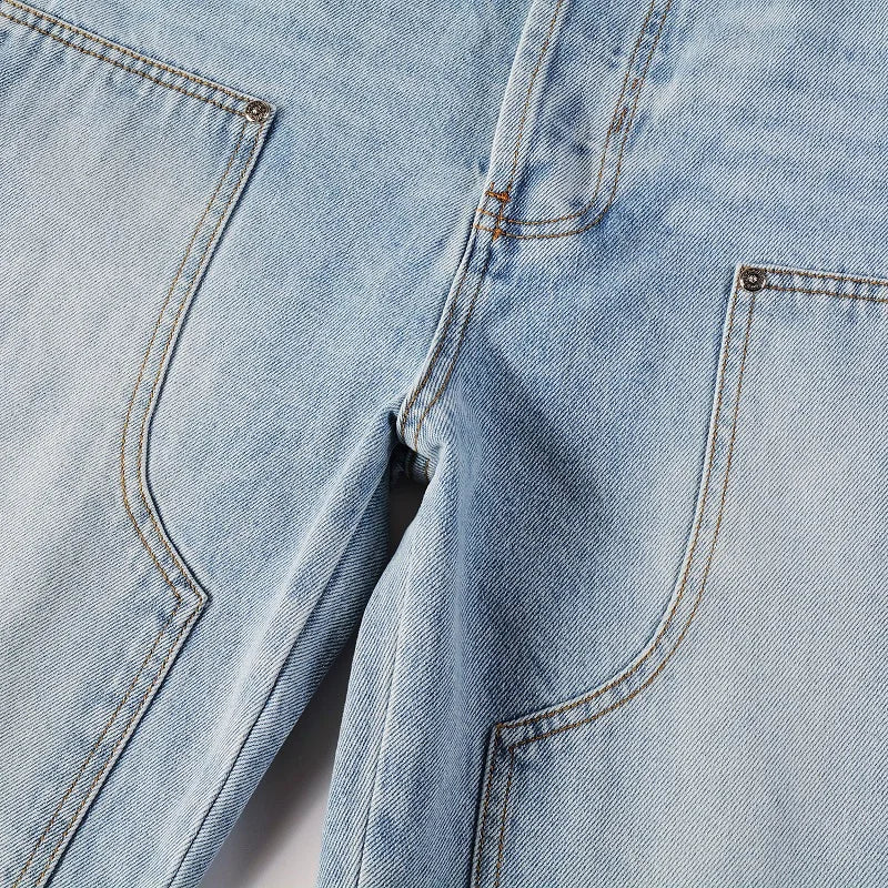 Light Blue Flared