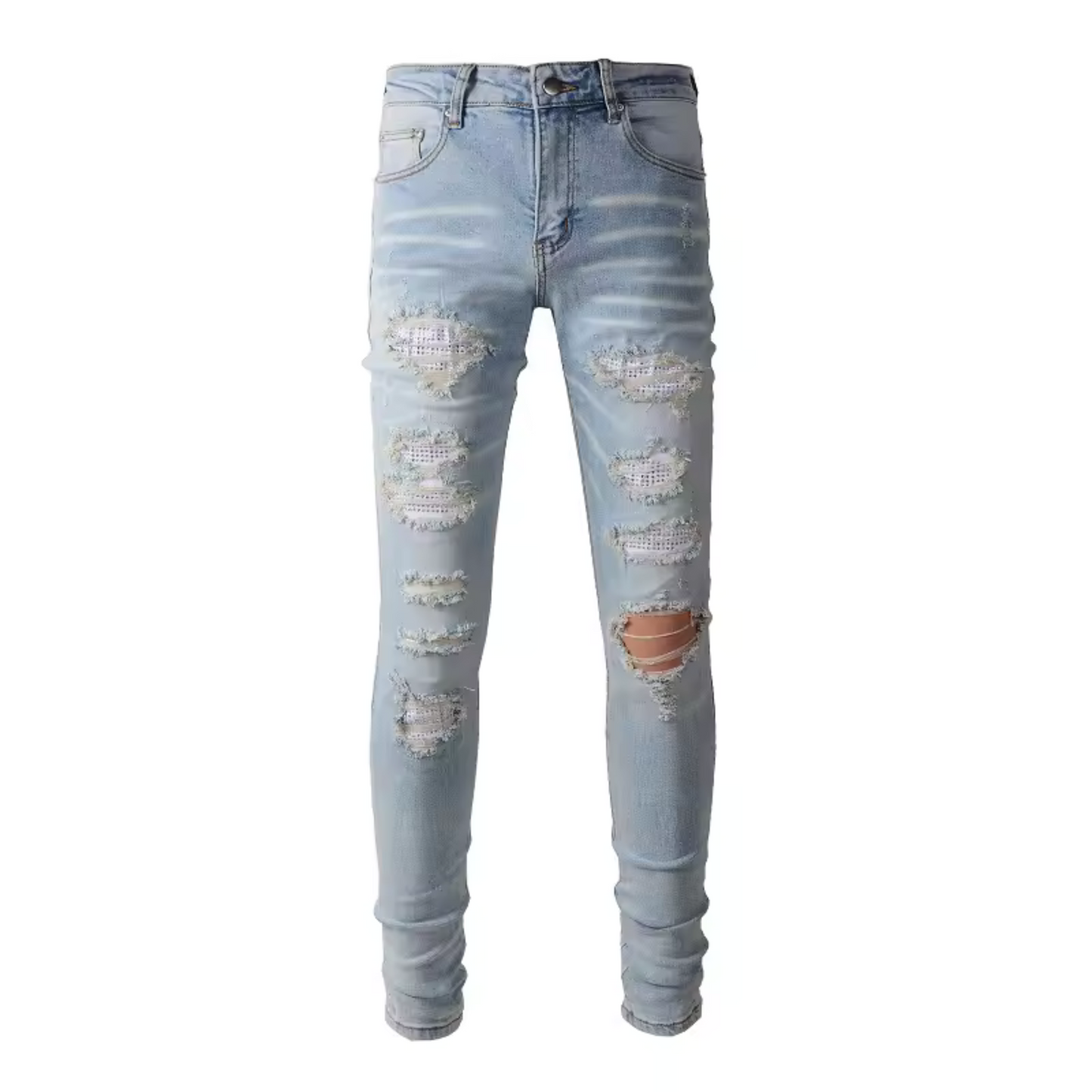 Nofacebaby Crystal Skinny Jeans