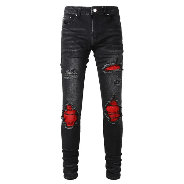 NFB Red Effect Jeans