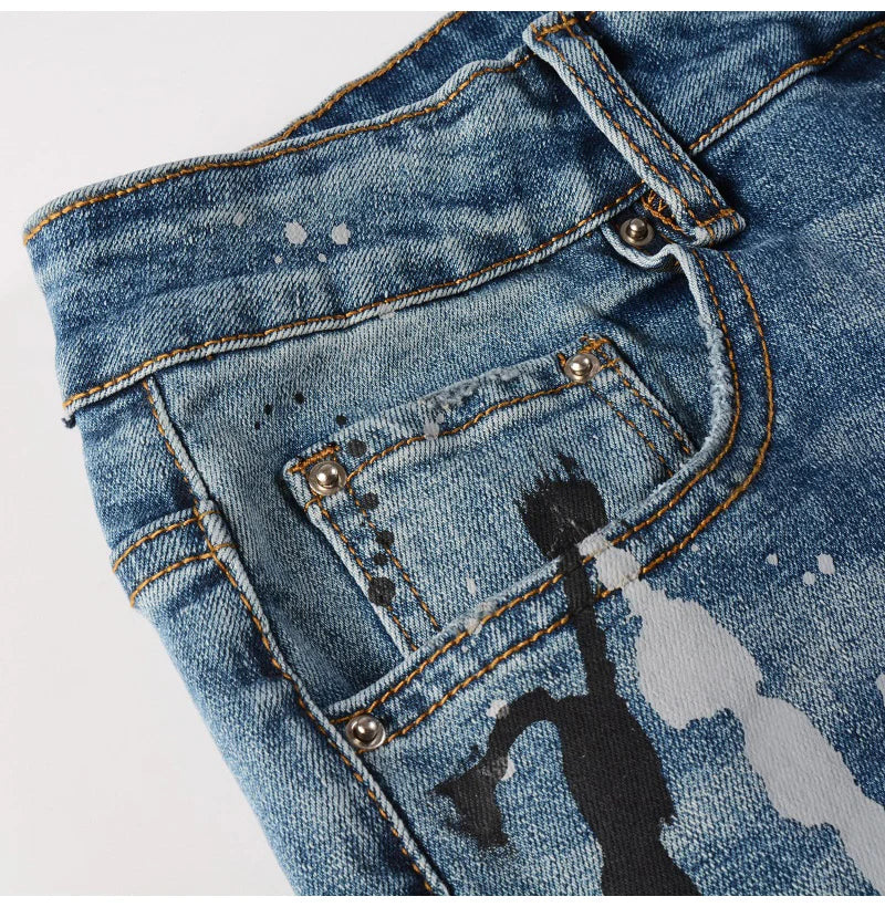Front pocket of Nofacebaby M17 Jeans.