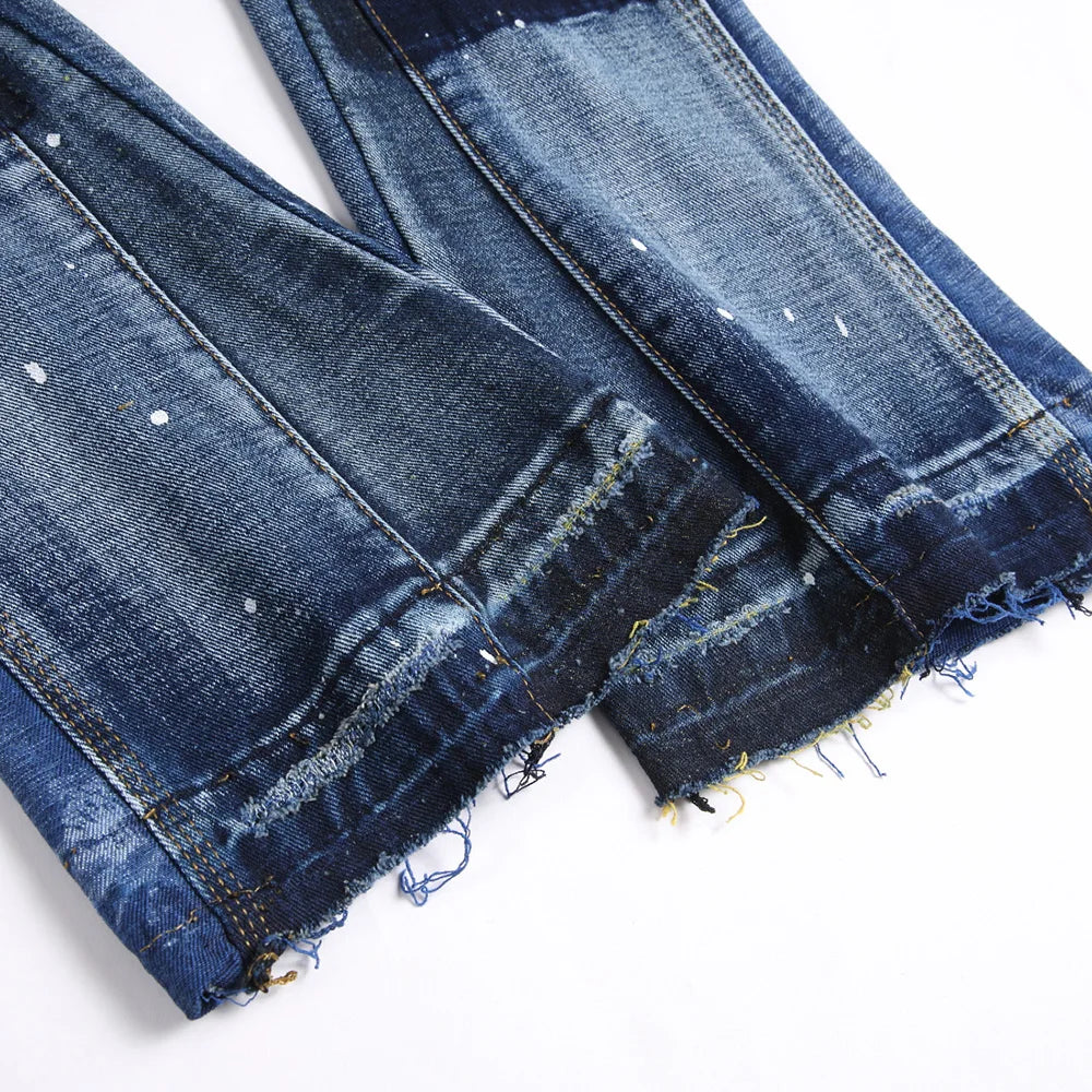 NFB Dark Blue Flared