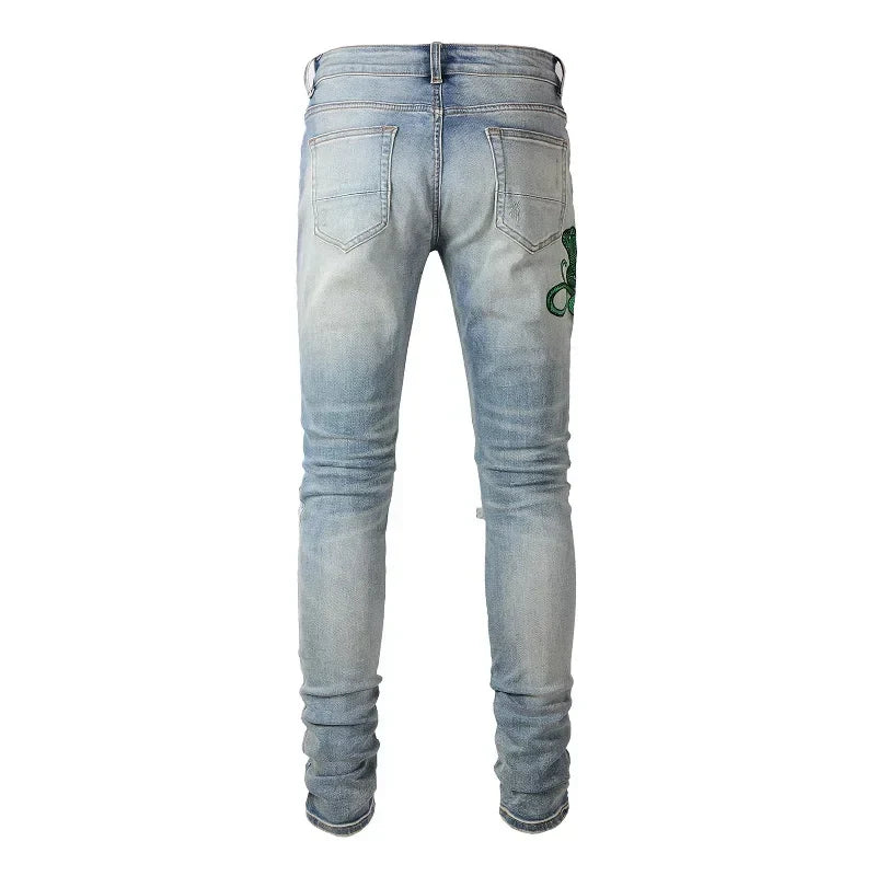 Nofacebaby Green Snake Drip - Back
