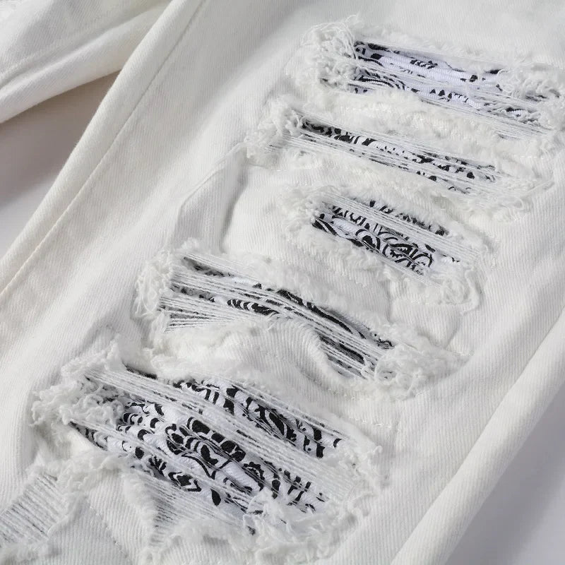 NFB White Bandana