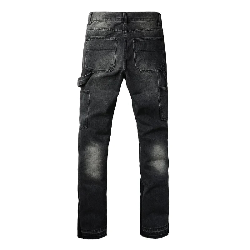 NƑB - Dark Gray Flared