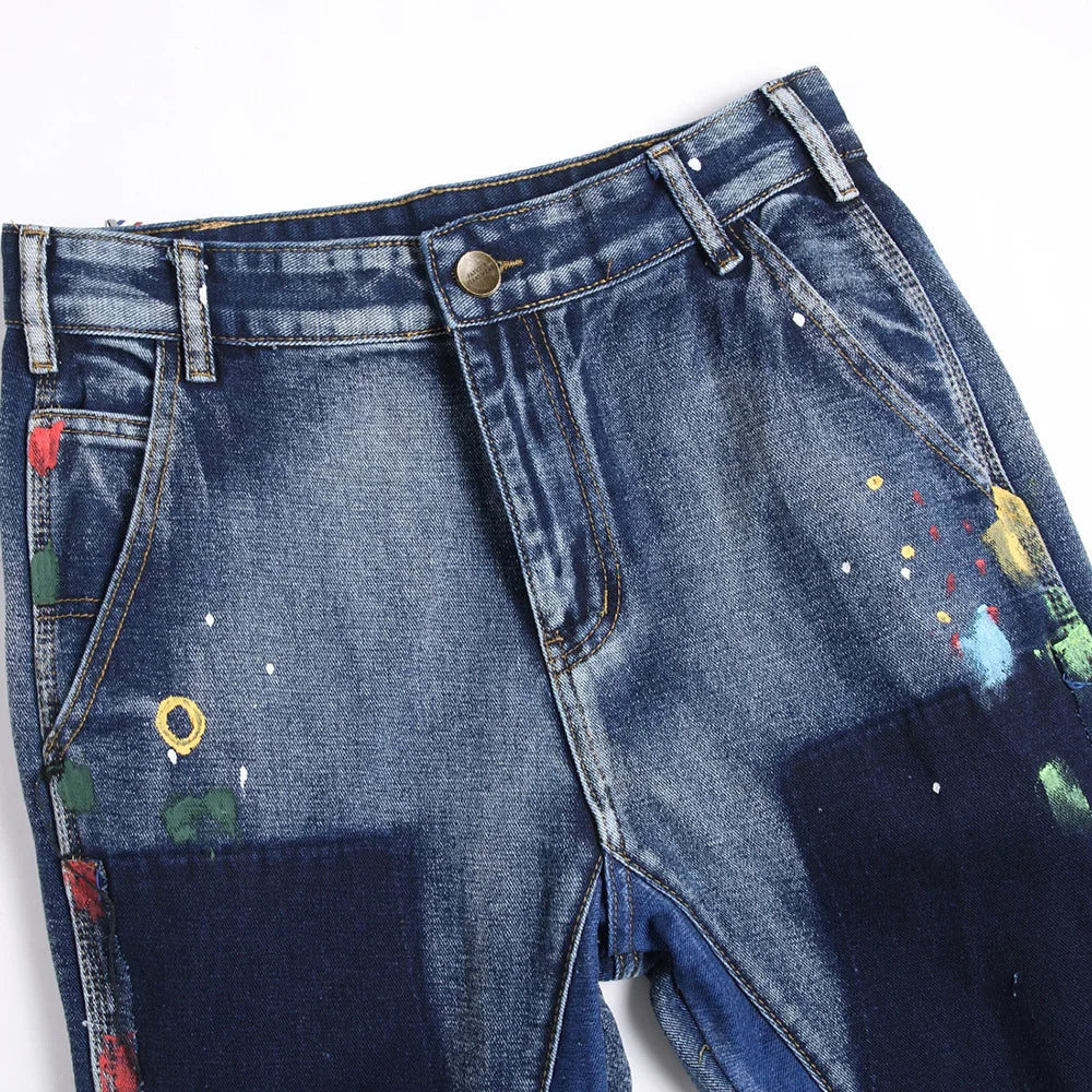 NFB Dark Blue Flared