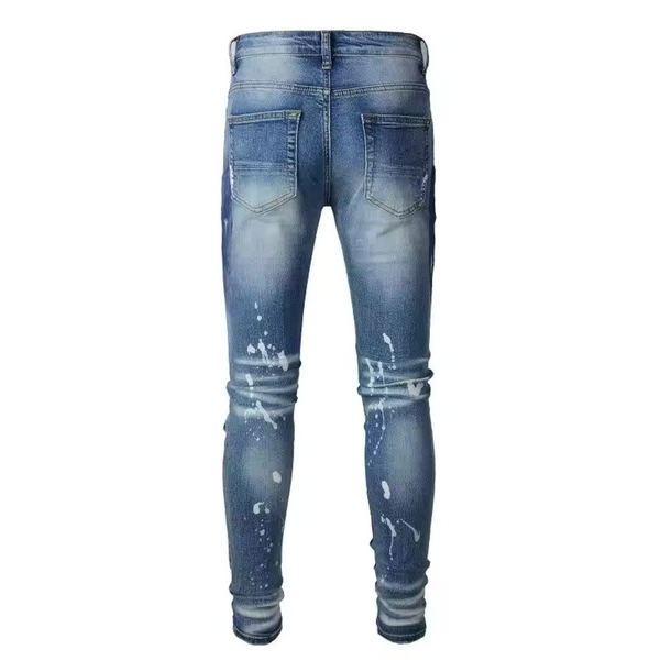 Nofacebaby - Black Swarovski Jeans
